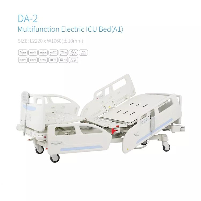 Electric Hospital Bed 10 Days Delivery Medical Five Function Electric Intensive Care Hospital Patient Bed