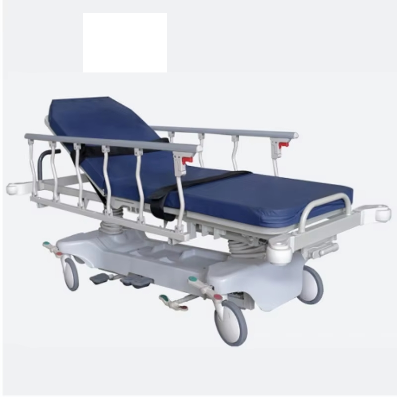 Hydraulic Emergency Medicine Trolley Patient Transfer Hospital Trolley