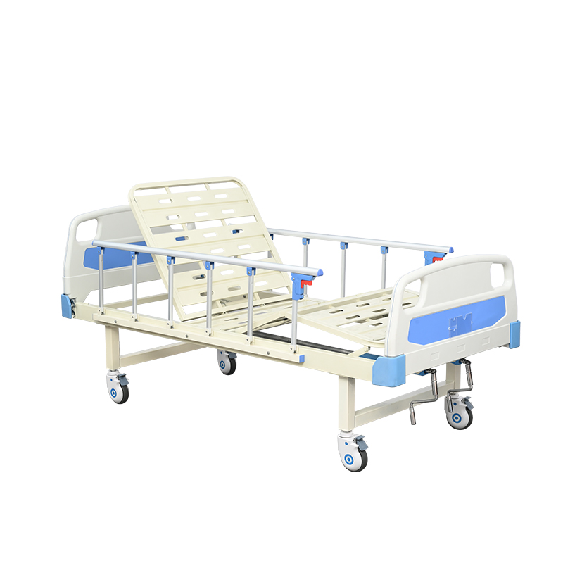 Hospital Nursing Bed Manual 2 Crank Medical Equipment Multi-Function Medical Bed