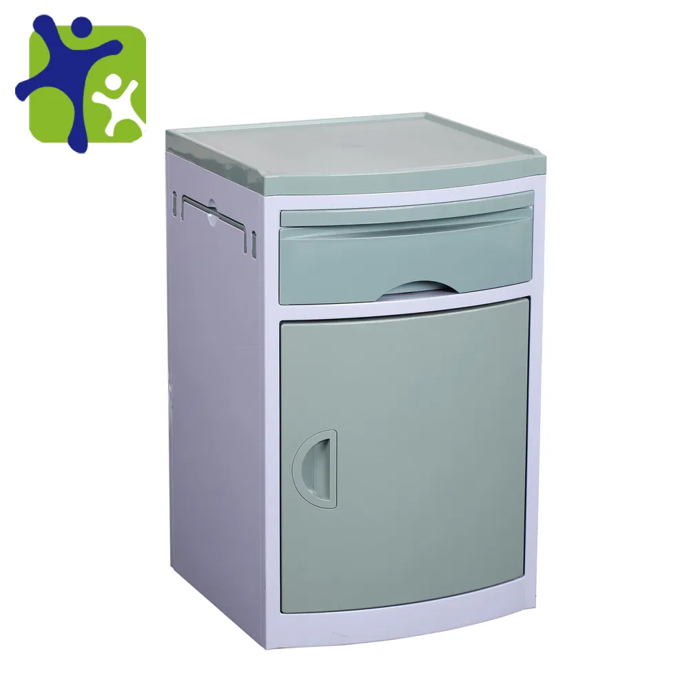 Hot Sale for Hospital and Home Using Different Colors ABS Bedside Small Locker Medical Bedside Cabinet