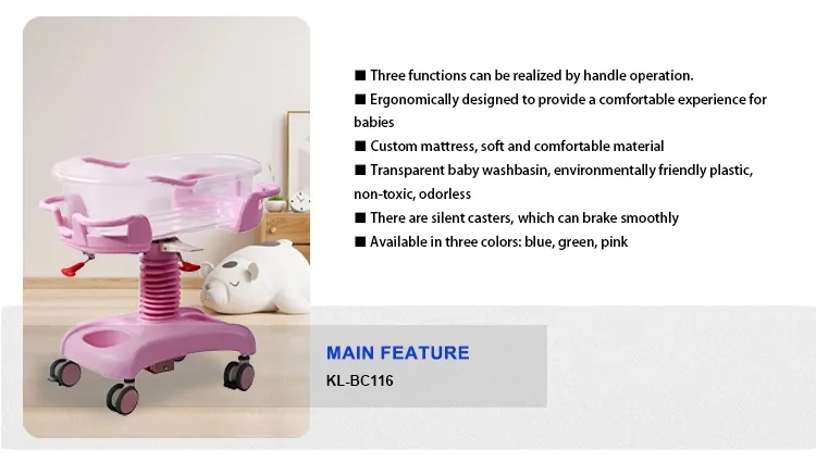 Adjustable Baby Bed Features