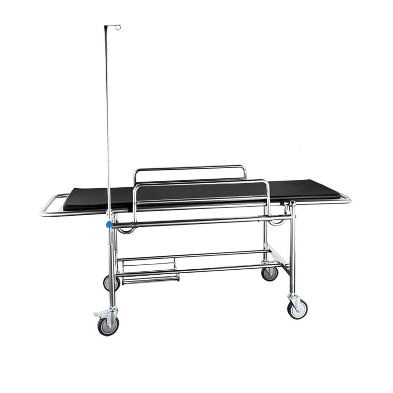 Sht Hospital Ss Mattress Transport Stretcher Emergency Patient Transfer Trolley Stretchers