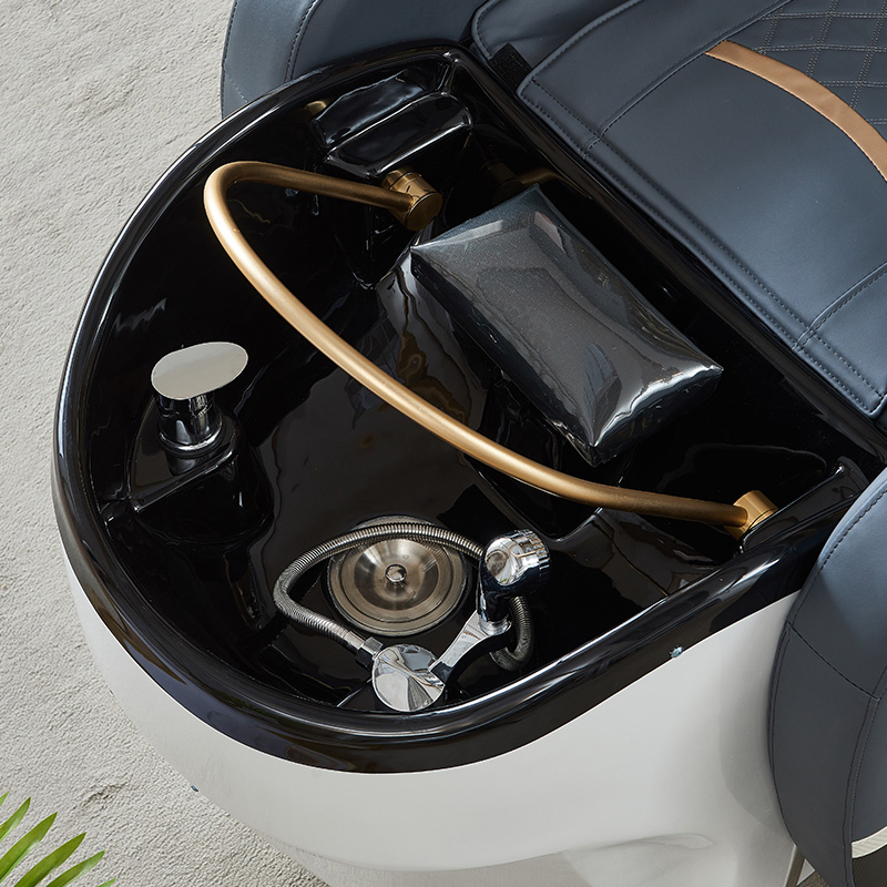 Multifunction Salon Hair Washing Head SPA Chair Electric Massage Nursing Shampoo Bed