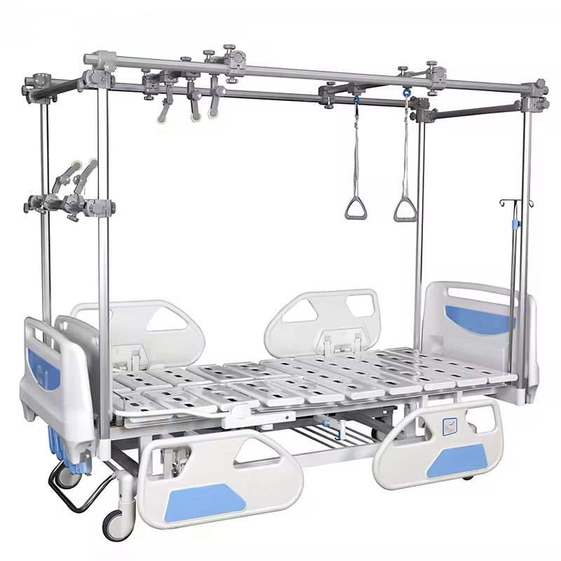 Nwgc400 Muber-Win Movable 4 Crank Adjustable Manual Traction Orthopedic Medical Bed