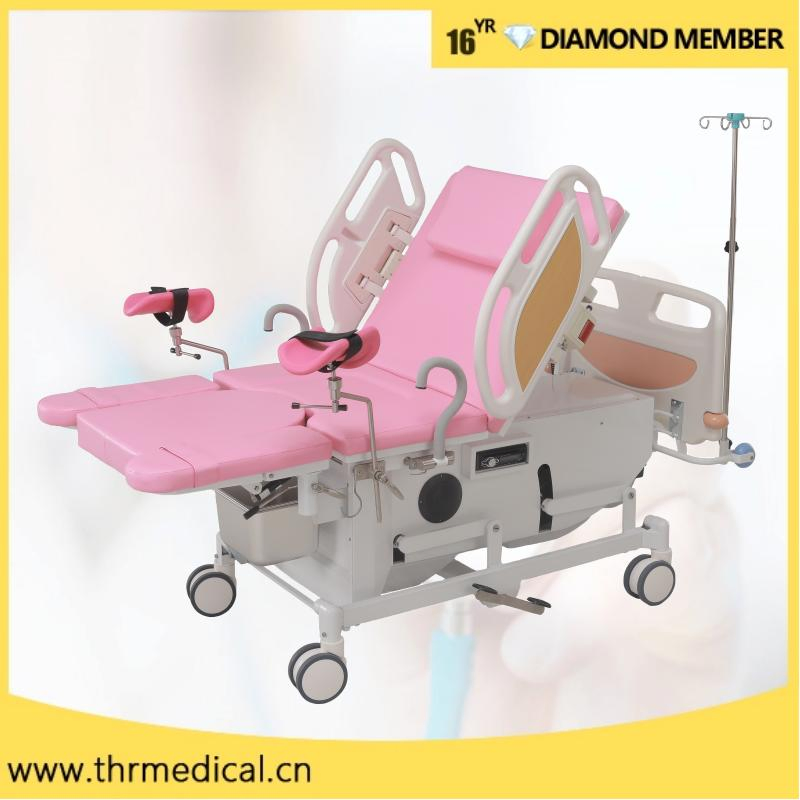 Hospital Electric Gynecological Obstetric Birthing Delivery Bed Surgical Examination Table