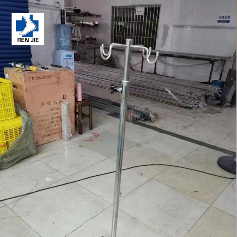 Drip Stand for Hospital Bed New Design Standing Infusion Stand IV Pole