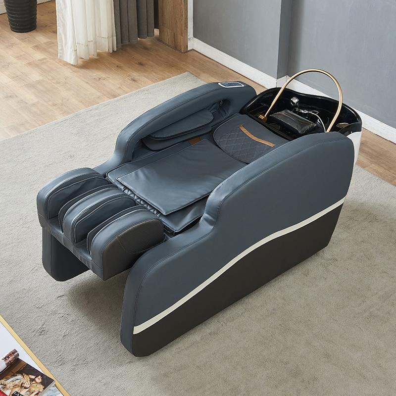Multifunction Salon Hair Washing Head SPA Chair Electric Massage Nursing Shampoo Bed