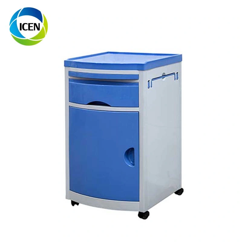 IN-505 China Stainless Steel Hospital Medical Bedside Storage Cabinet