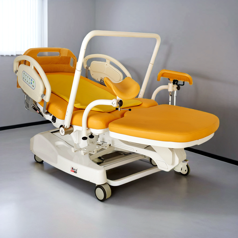 Electric Button Operating Delivery Child Bed with Head Board