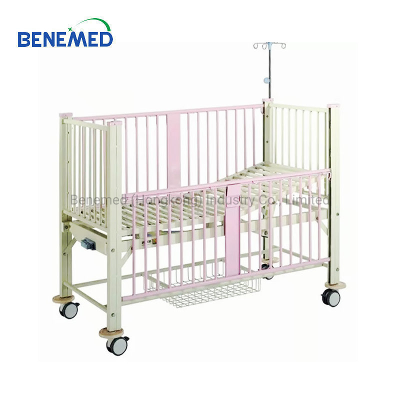 Hospital Furniture Medical Beds Children Kids Pediatric Beds with Mattress