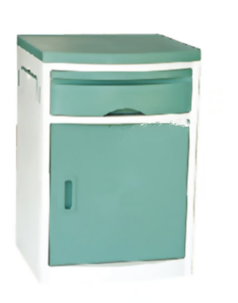 Hospital Equipment Clinic Plastic Bedside Locker Medical ABS Bedside Cabinet