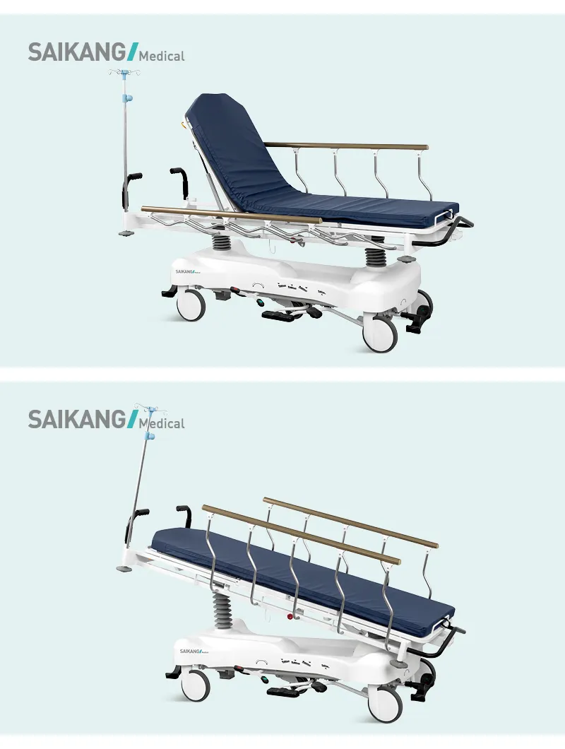 Medical Transport Trolley View 6