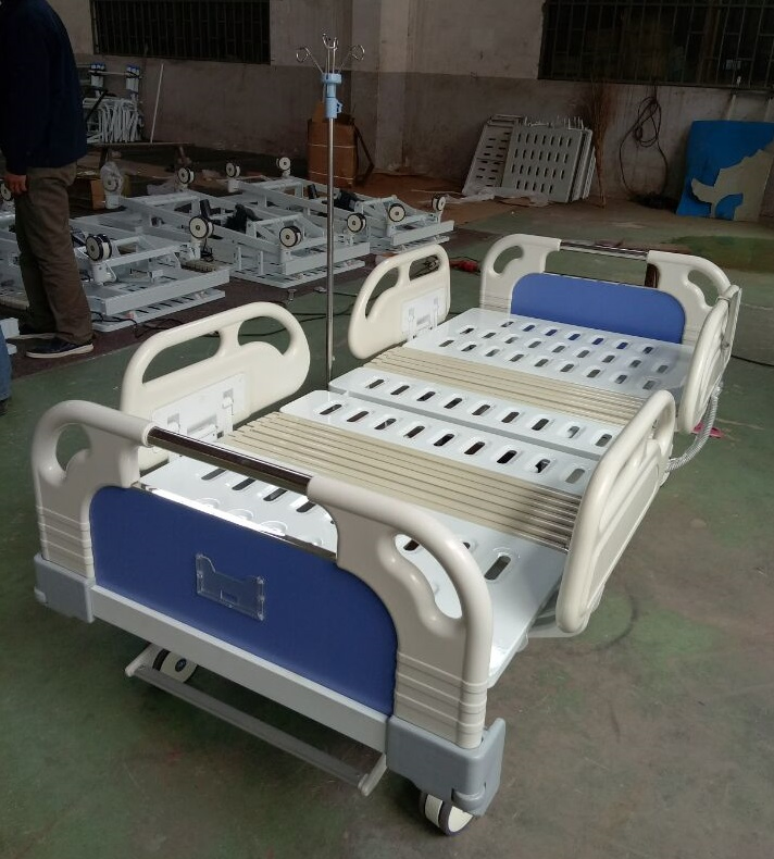 Five Function Electrical ICU Hospital Bed Medical Nursing Bed (THR-EB600)