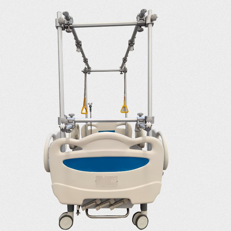 Luxury Full Medical Equipment Orthopedic Traction Hospital Beds with Rotating Rail