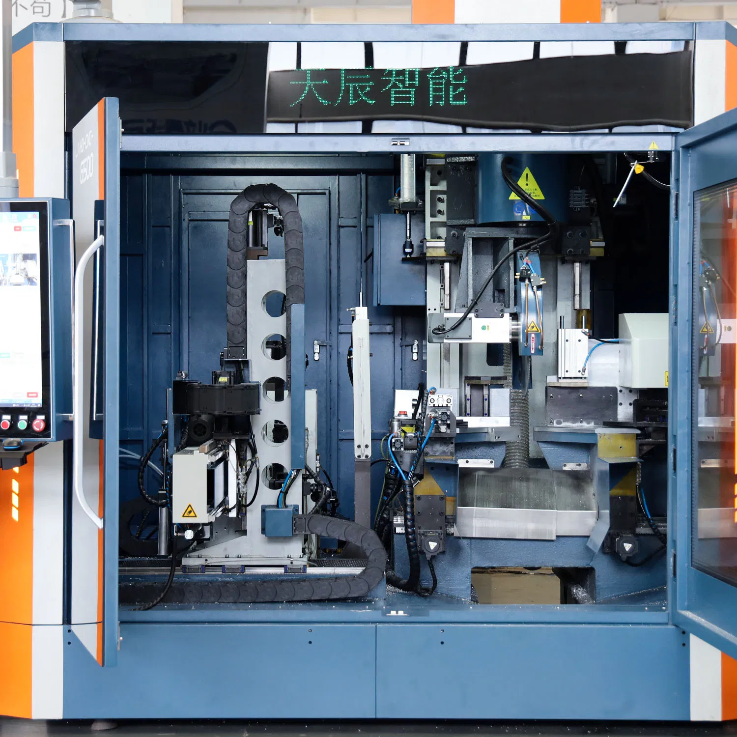 Intelligent Aluminum Window and Door Production Line with Laser Engraving and Cutting Head