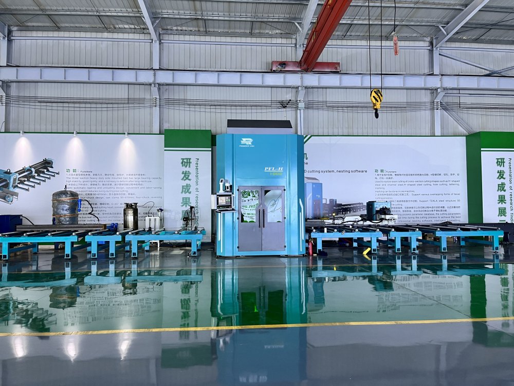 Steel Metal h Beam Laser Cutting Machine Robot Line | Automatic h Beam Laser Cutter Cnc | Steel Beam Laser Cutting Robot