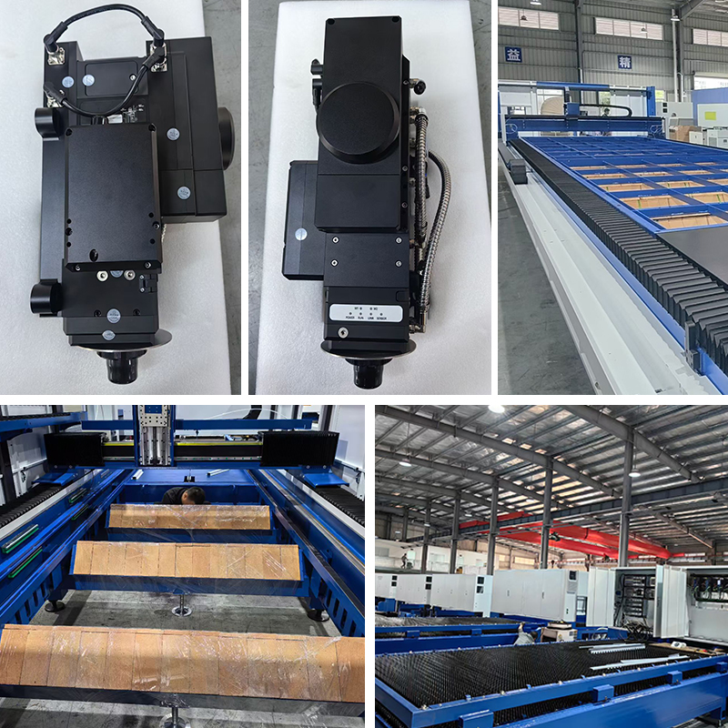 3000w/6000w China Laser Cutting Equipment Custom Logo Laser Cutting Machine Heavy Duty CNC High Power Sheet Metal Cutter