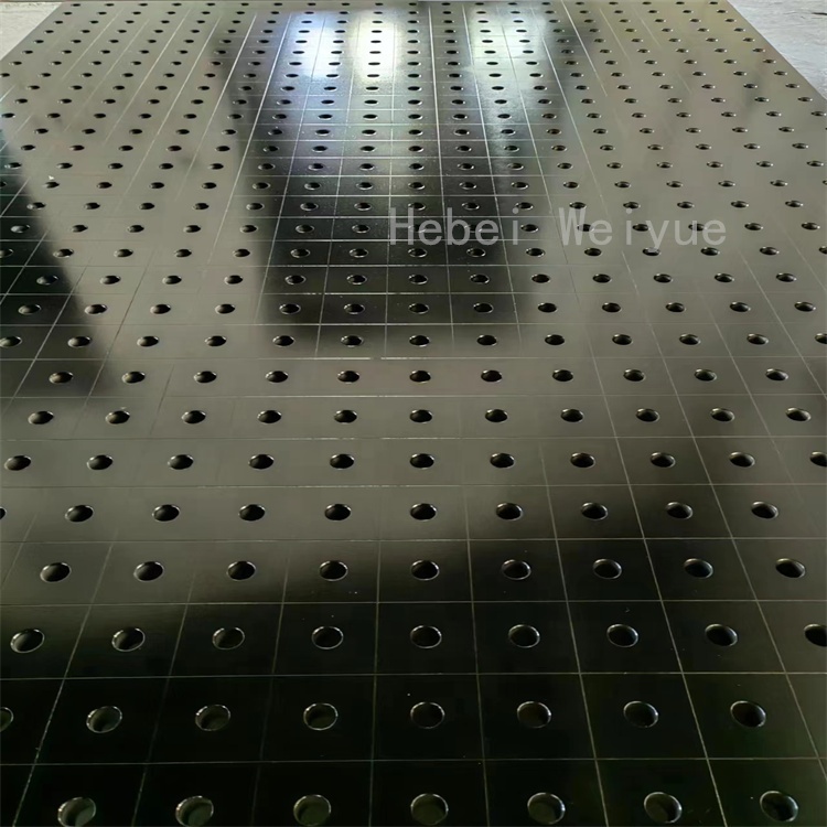 3D Welding Table Hot Sale 2400x 1200x 200 Mm Big Working Size Welding Table