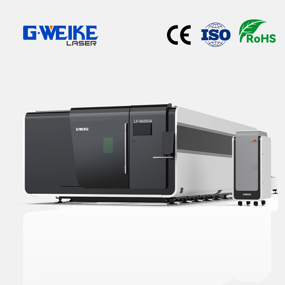 6000W Full Enclosed Fiber Laser Cutting Machine CNC Cypcut Digital AI Water-Cooled Automatic for Metal Cutting