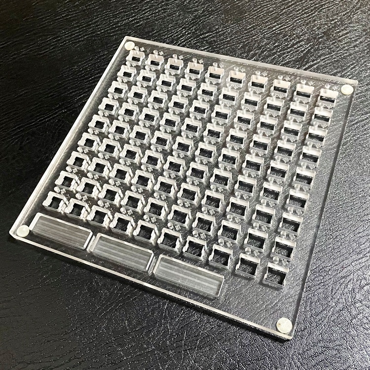 Custom Laser Cutting CNC Milling Clear Acrylic Machining Fabrication Services