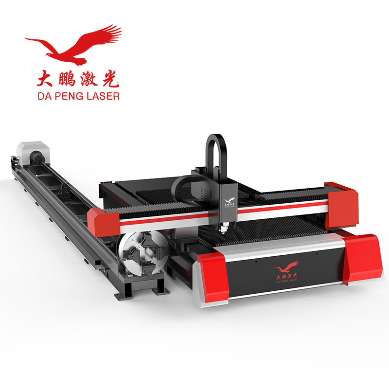 1500W-6000W Single Table Metal Sheet and Tube Laser Cutter Machine Diameter 220mm Pipe CNC Fiber Laser Cutting Machines