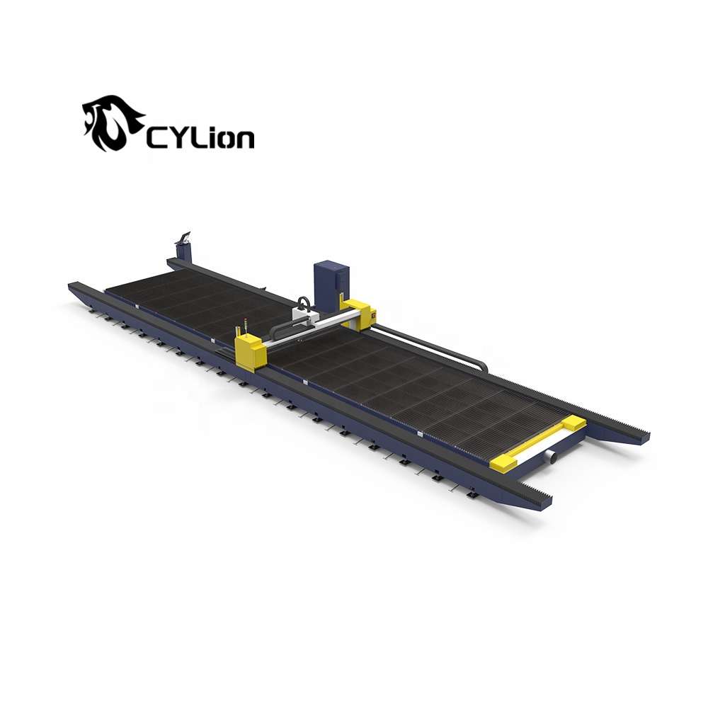 2025 New Condition Large Scale 40KW CNC Fiber Laser Cutting Machine Automatic Gantry CyPcut Equipment Yaskawa AI BMP For Metal