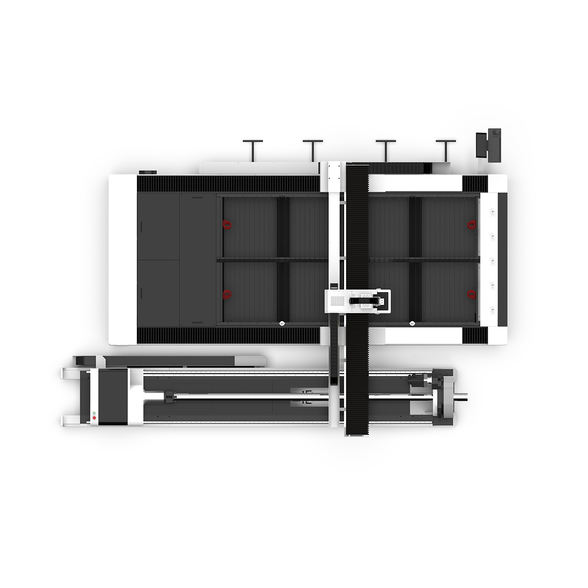 3015 1530 Metal Cnc Fiber Laser Cutting Machine 2000w 4000w 6000w Pipe Tube Laser Cutting Machine Price for Steel Sheet