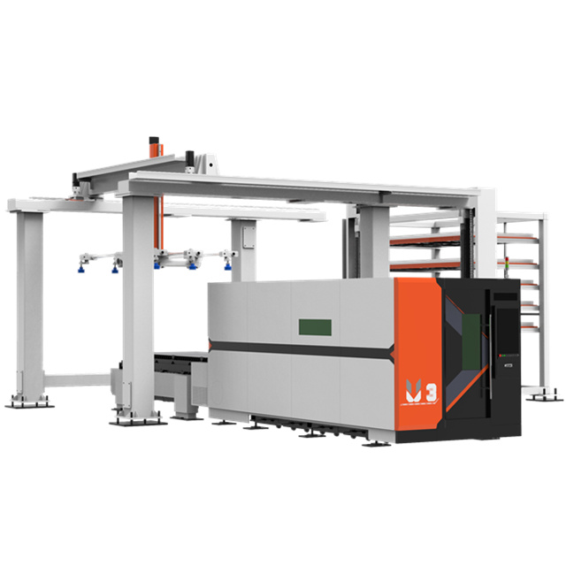 Golden Laser Customizable Stainless Iron Carbon Steel Fiber Laser Cutting Machine Automatic Loading Unloading Water CNC 3D