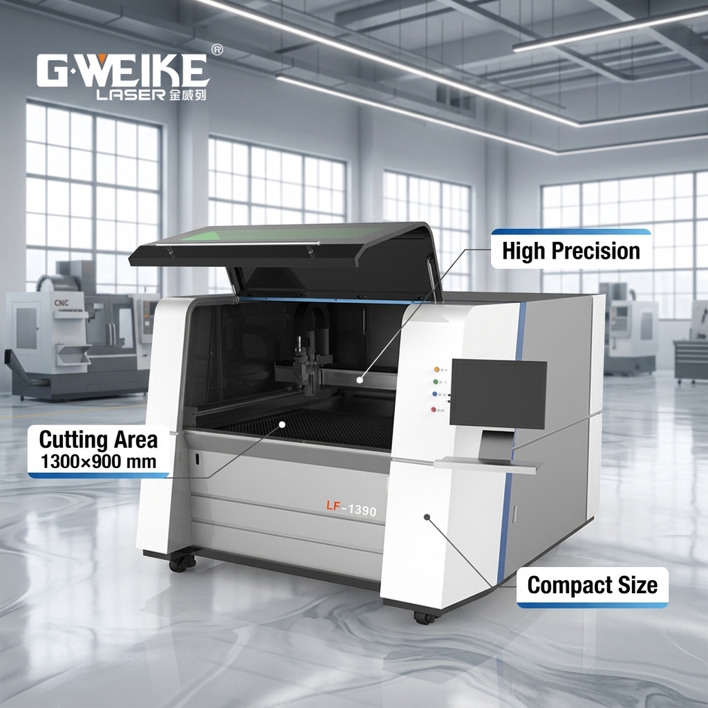 New Fully Enclosed Small Size Fiber Laser Cutting Machine CE For Metal Stainless Steel 3kw 6kw 1.5kw