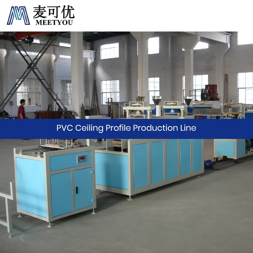 Meetyou Machinery Plastic Sheet Laser Cutting Machine ODM Custom PVC Profile Extrusion Production Line China PVC Panel Ceiling Production Line Suppliers