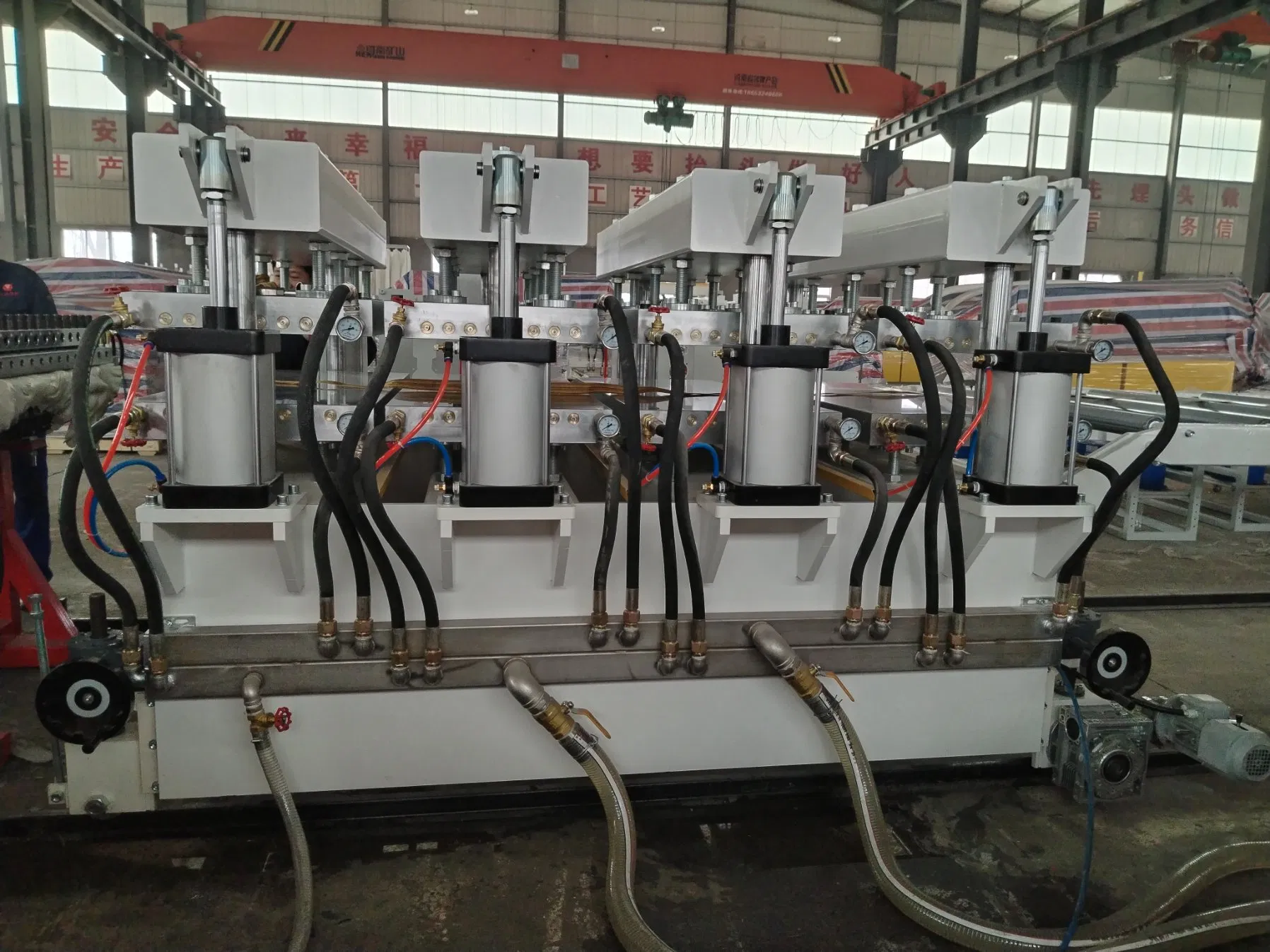 WPC Panel Used as Advertisement Board Through CNC Laser Engraver UV Flated Printer Cold Laminator to Cutting Printing Laminating Carving Sheet Production Line