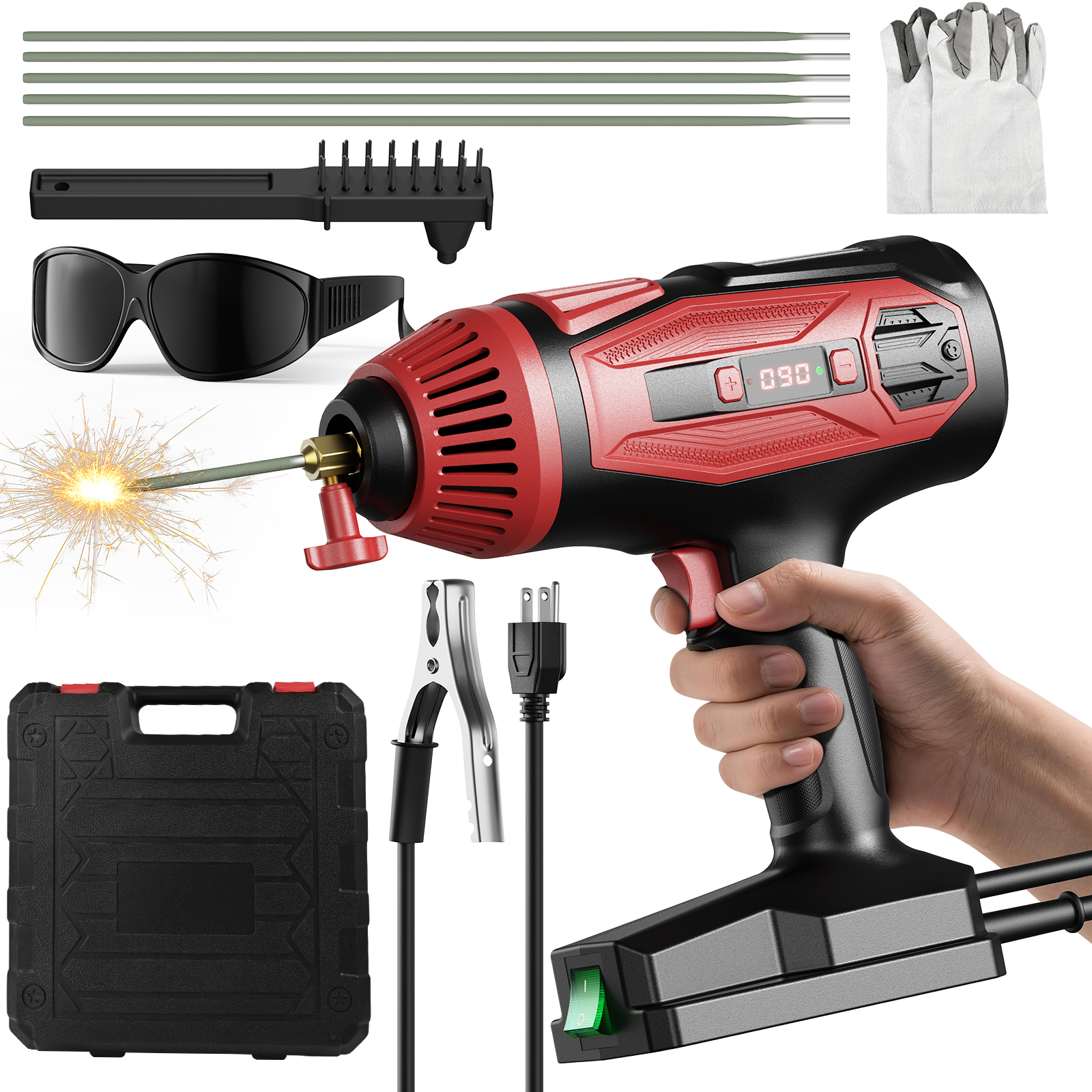 Durable Reliable Welding Device For Garage Repair High Performance Metal Fabrication Portable Electric Handheld Welding Machine