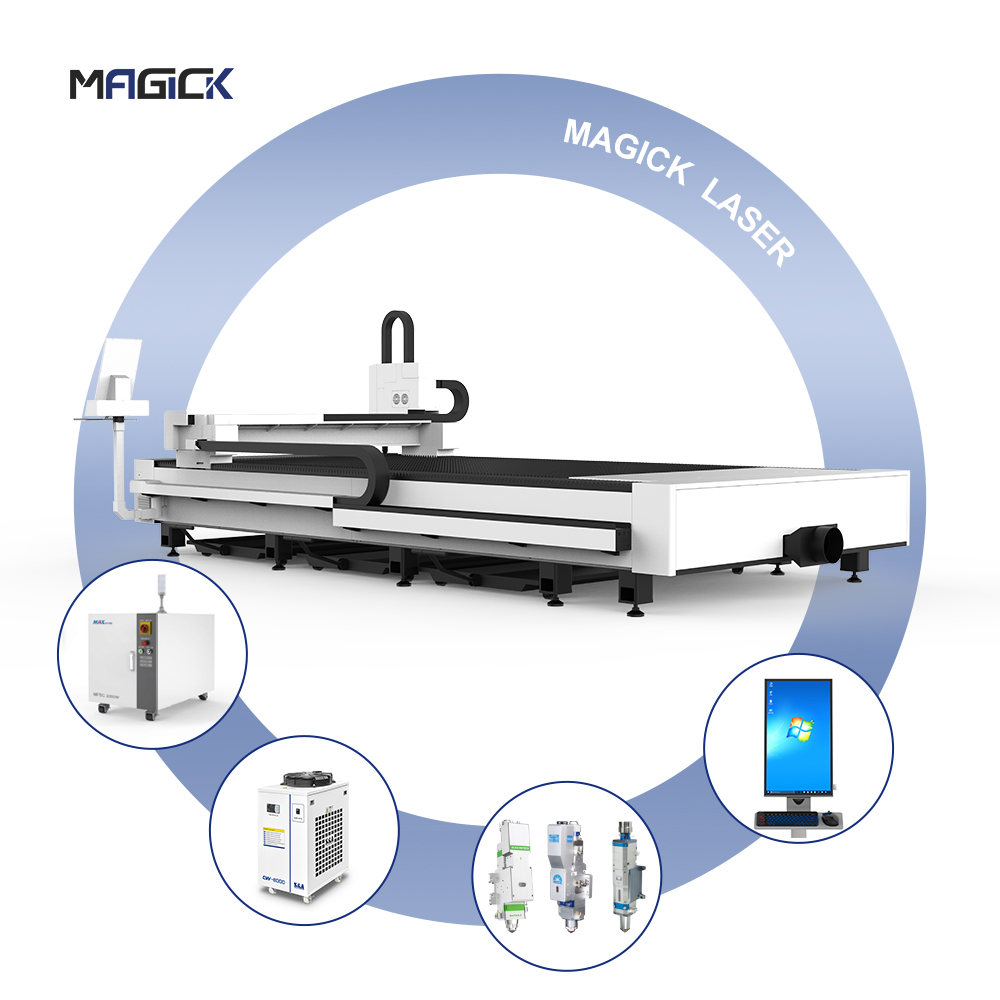 Laser Manufacture 1500w 2000w 3000W 6000W Sheet Metal Fiber Laser Cutting Machine for Automotive Laser Cutter With CE