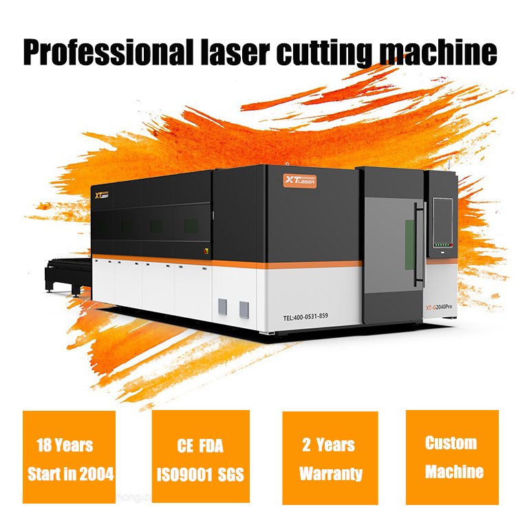 High Power Fiber Laser Cutting Machine