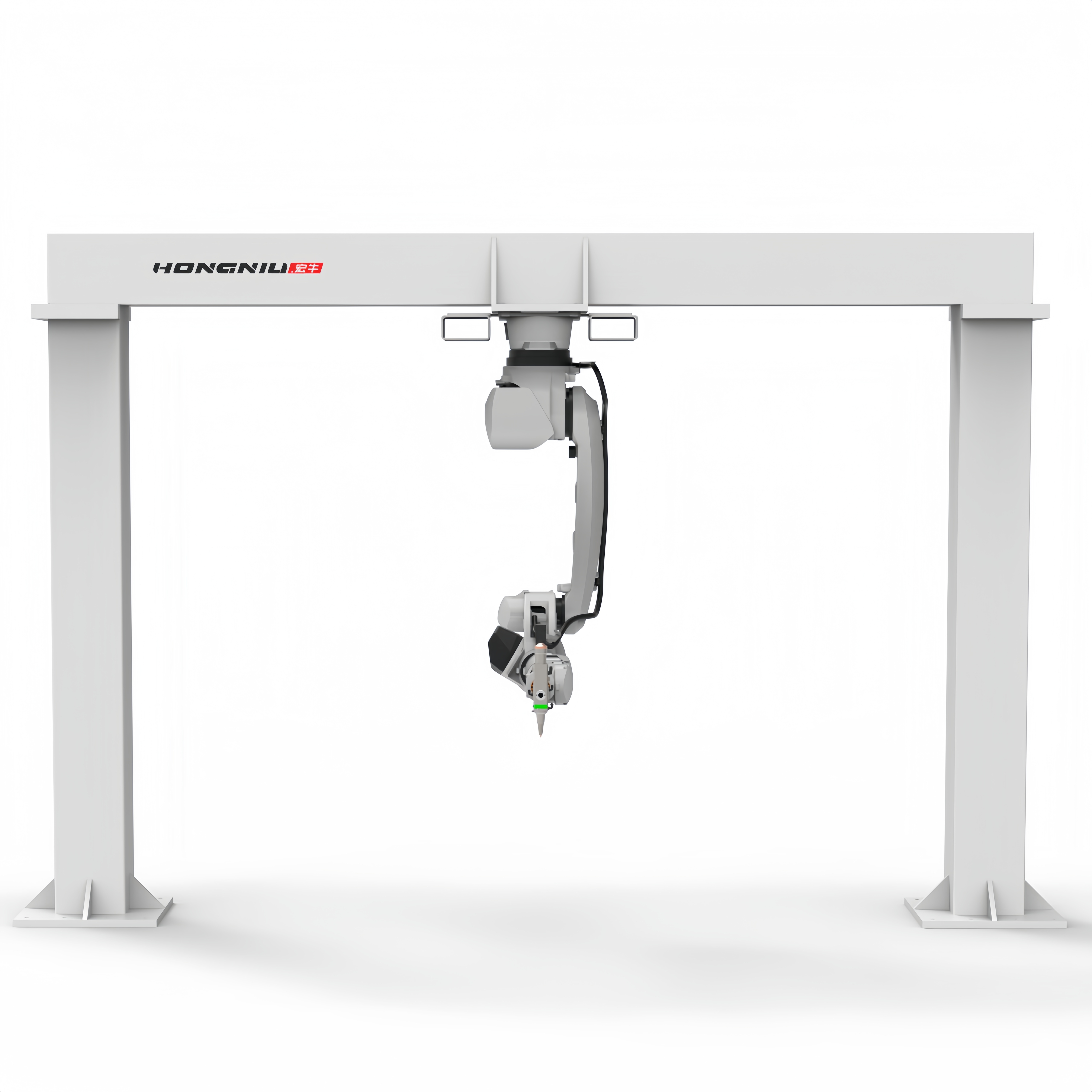 3D Laser Cutting Machine with Articulated Robot Arm - High-Speed Operation for Automotive Parts