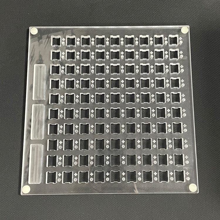 Custom Laser Cutting CNC Milling Clear Acrylic Machining Fabrication Services
