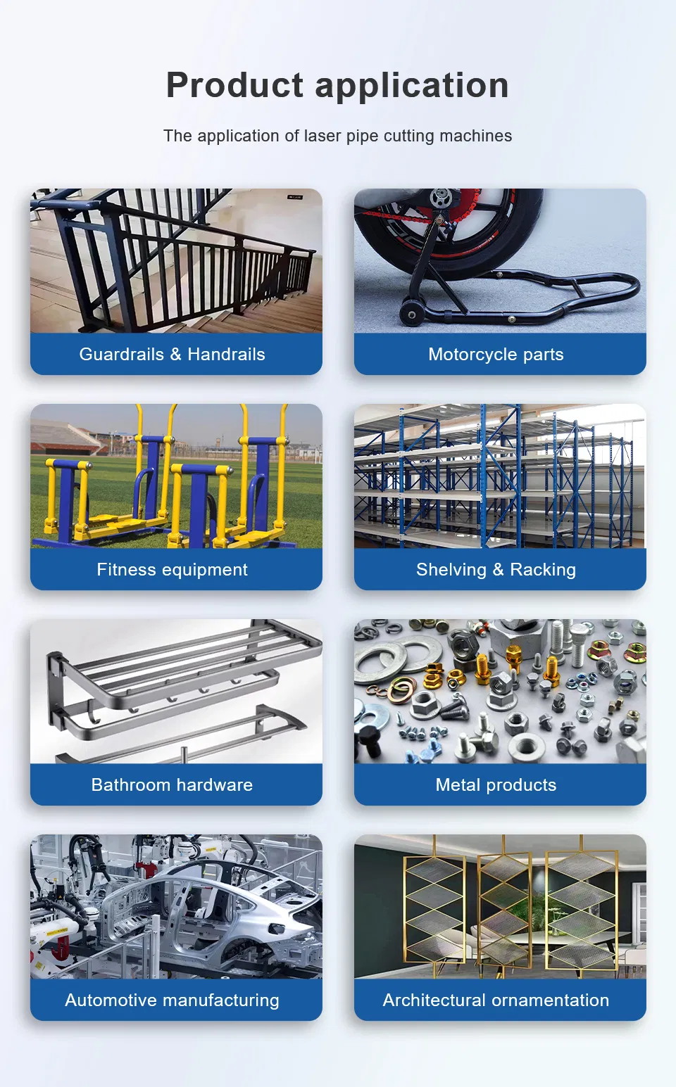 High Productivity Compatibility Tube Fiber Laser Cutting Equipment for Stainless Steel Processing