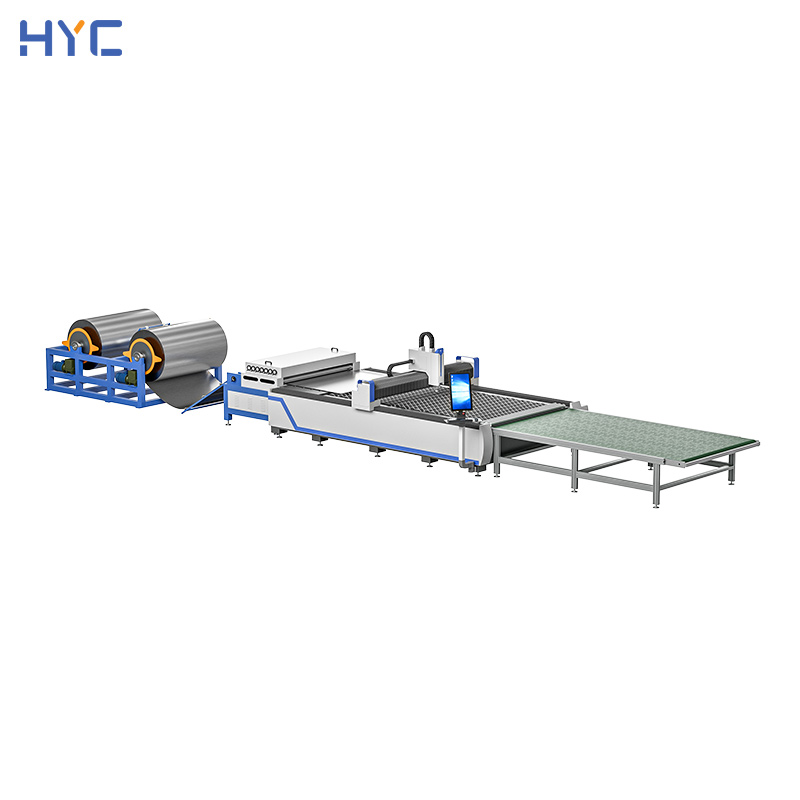 China Factory Direct 3000W 6000W CNC Fiber Laser Cutting Machine for High Precision Automatic Metal Coil Production Line