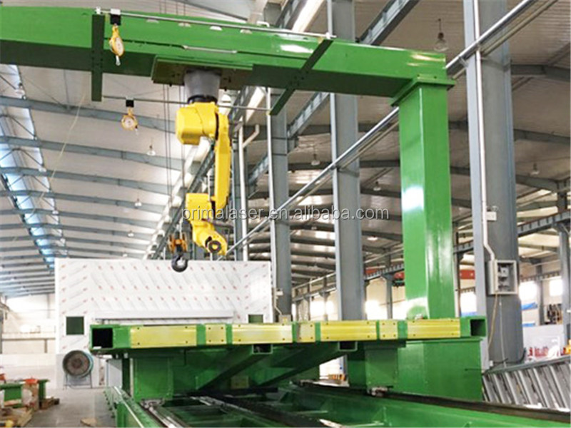 2000W Fiber Laser Head 3d Cutting Robot Cutting Machine