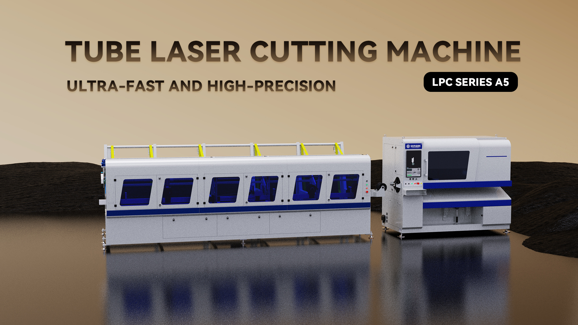 Ultrafast laser tube cutting machine