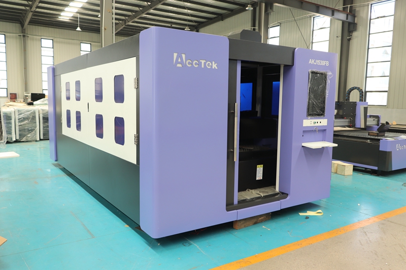Aircraft Grade Aluminium Beam Fully Enclosed Large Fibre Laser Cutting Machine for Automotive Aerospace Industrial Manufacturing