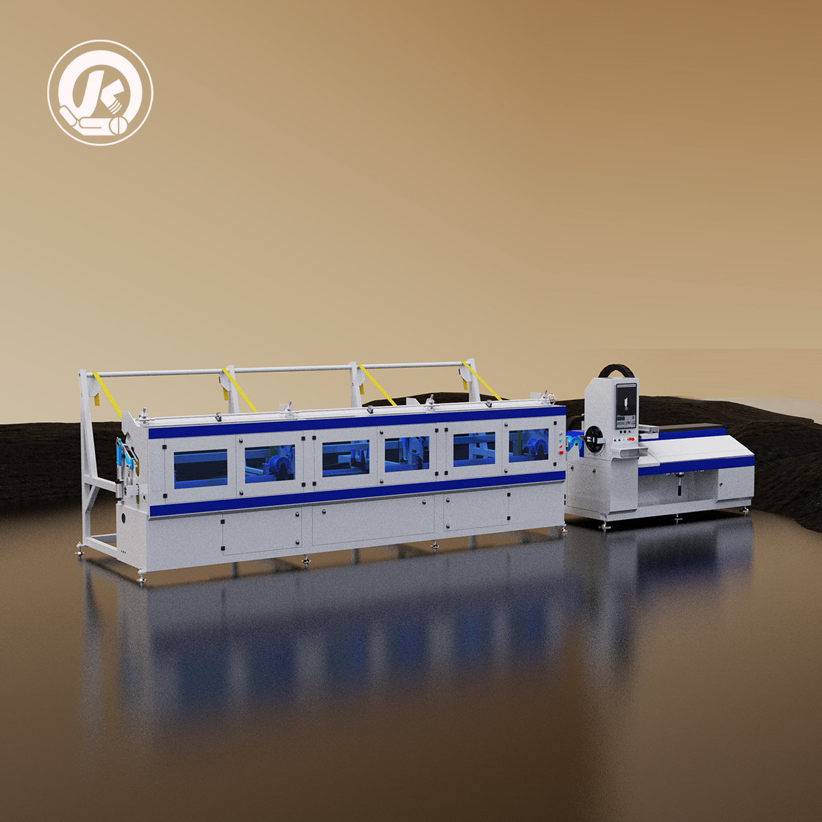 3000W Automatic CNC Pipe Laser Cutting System Prototyping Customized Order Production Featuring Core Motor Pump Components