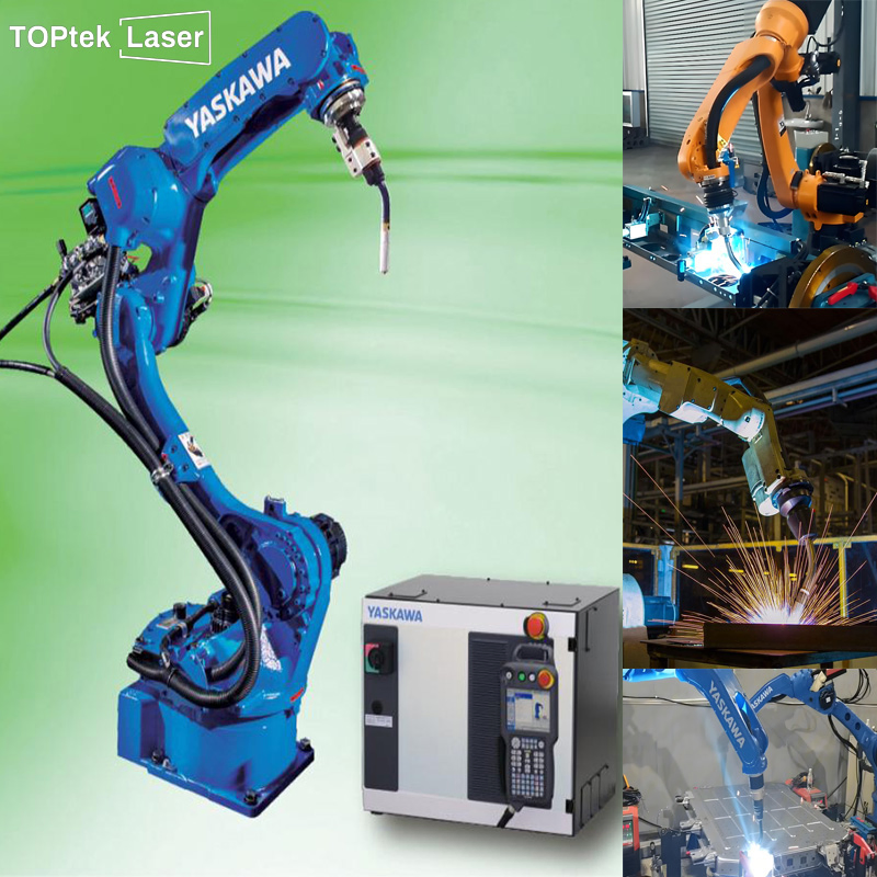 Industrial Welding Robot Robotic Arm Robotic Laser Welding Equipment with High-Speed Data Processing and Control 3D Robot Laser Welding