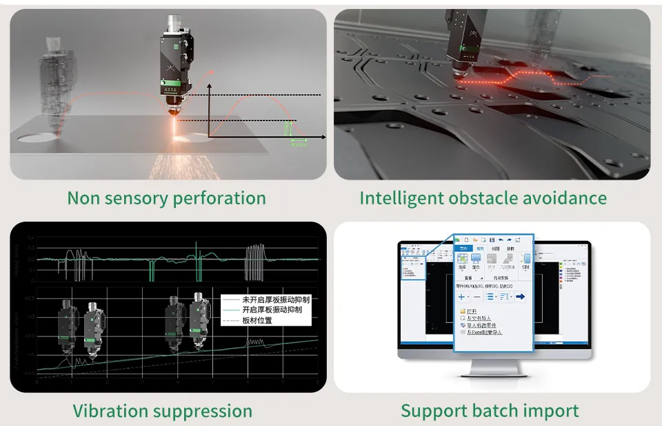 Startnow Raytools Bm110 Fiber Laser Cutting Head with Matching System