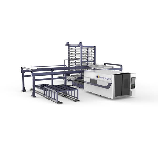 CNC Intelligence Cutting Line with Material Storage Loading Unloading Fiber Laser Cutting Machine