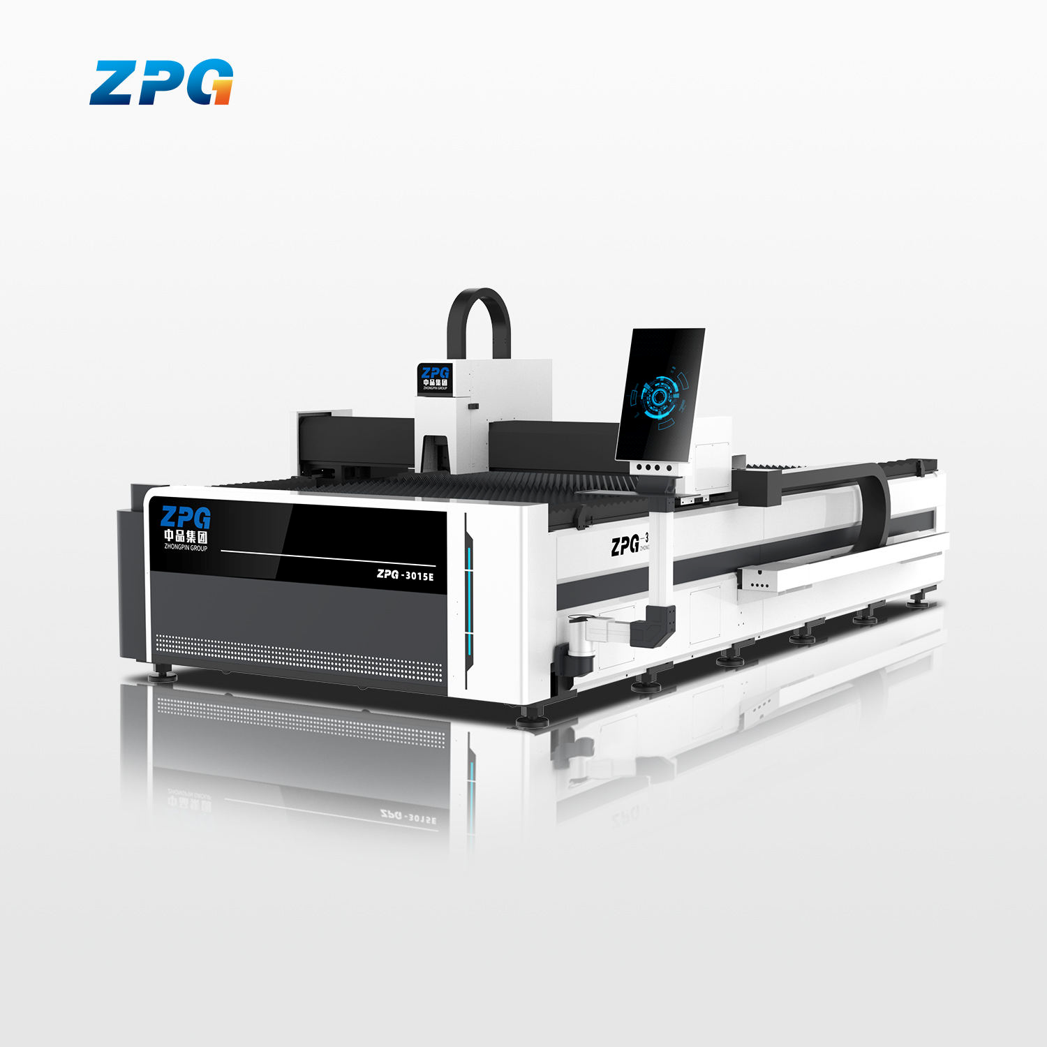 High-Speed Industrial Fiber Laser Cutter for Metal Fabrication, Automotive, Construction with Ultra-Precision Cutting