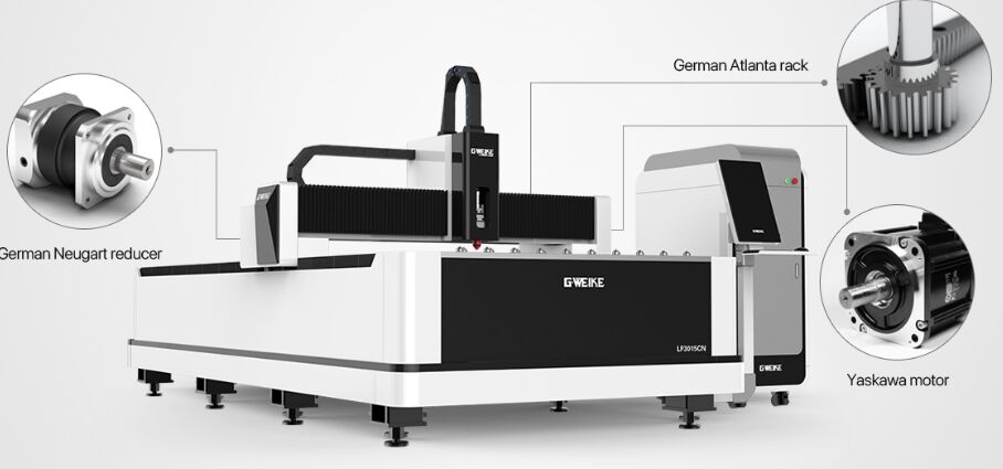 Portable 3kw 4kw Yaskawa AI Fiber Laser Cutting Machine High Speed Stainless Steel Carbon Steel Metal Cutter CNC Equipment