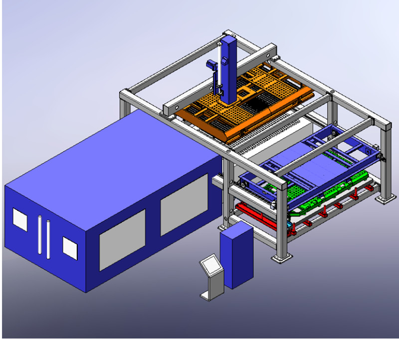 Automatic Laser Cutting Production Line