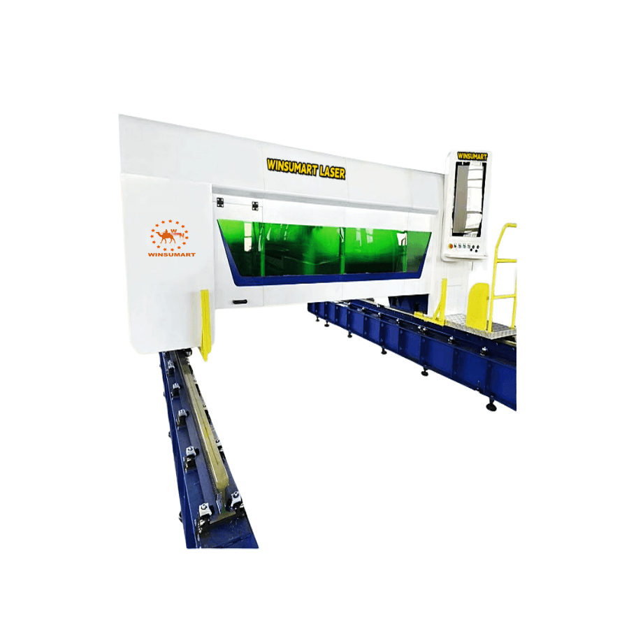Winsumart Photonics Project Bidding Customized WFD2510 3D Robot Fiber Laser Metal Cutting Machine 8kw Factory Price