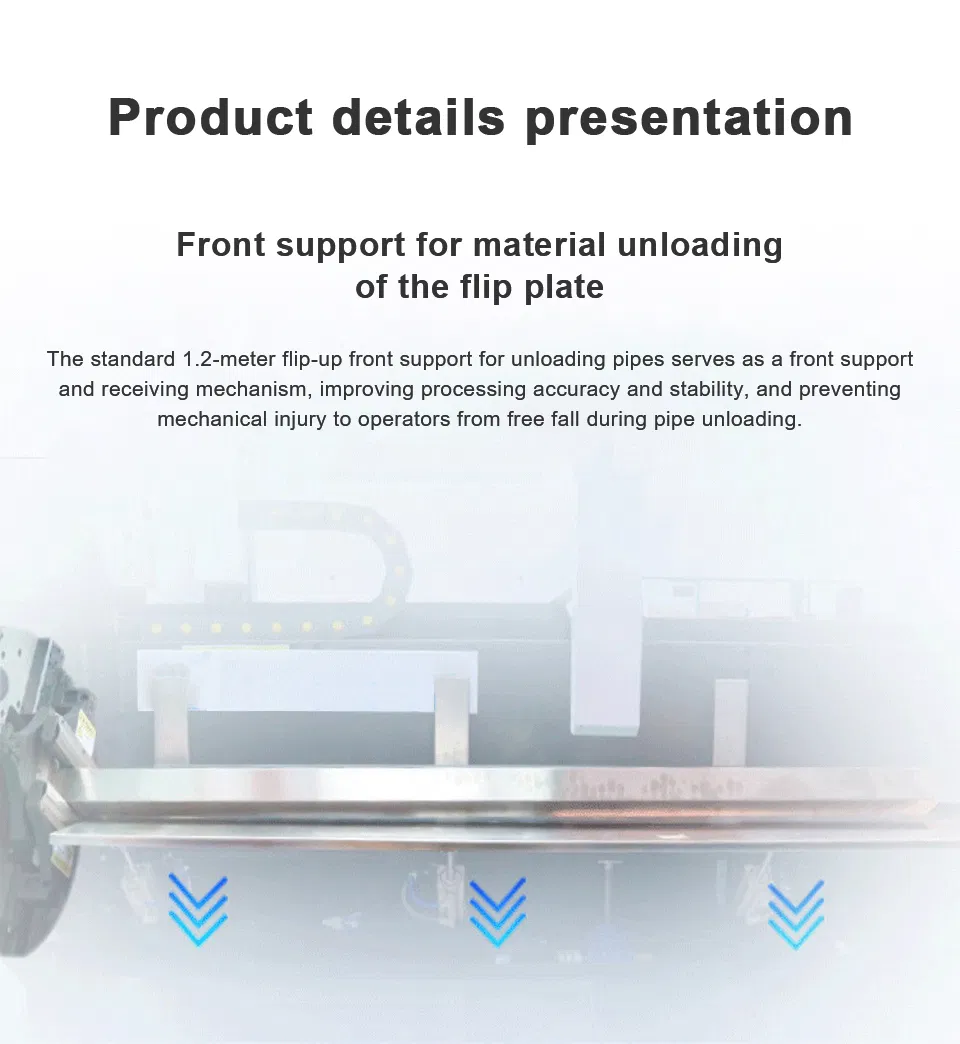 High Productivity Compatibility Tube Fiber Laser Cutting Equipment for Stainless Steel Processing